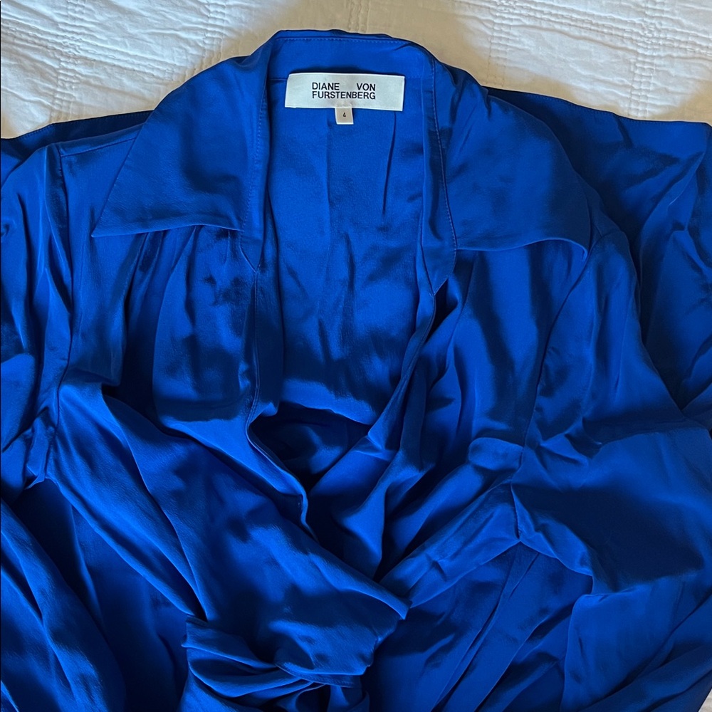 Diane Von Furstenberg Cobalt Blue Dreas